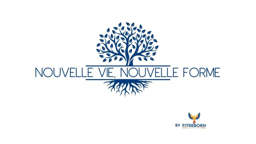 Logo du site Nouvelle vie, Nouvelle forme représentant un arbre et ses racines.
